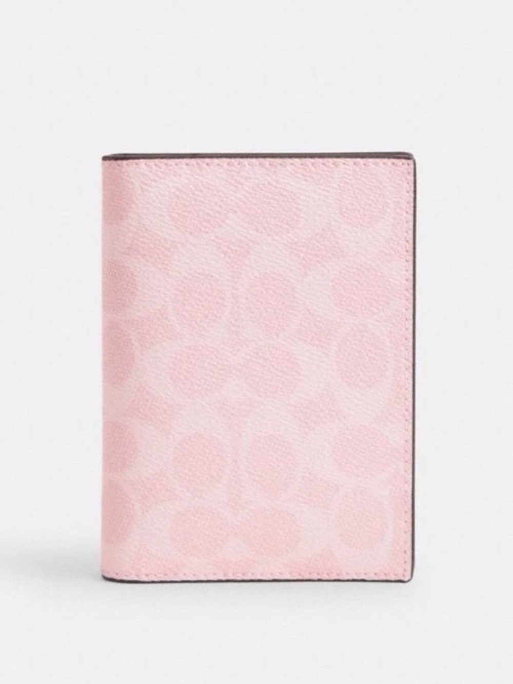 SOLD on DP Coach Pink Passport Case
